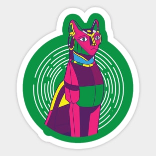 Pharaoh cat Sticker